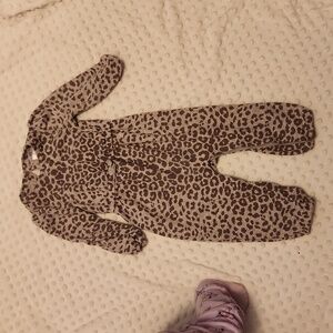 12-18M Gap grey Leopard Print Jumper